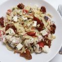 VEGA: Romige pasta met veel groentes